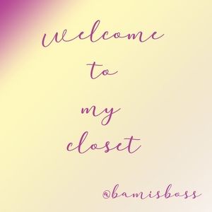 💖💖💜💜Welcome to my closet!!!!!💜💜💖💖